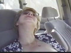 Find-Best-Videos.com presents: Granny fucking with young man on car
