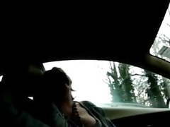 Find-Best-Videos.com presents: Mature wife gives good suck to man on car