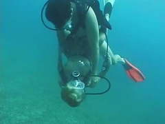 Find-Best-Videos.com presents: Another scuba fuck in the ocean - pt.2