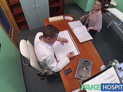 Find-Best-Videos.com presents: Fakehospital horny saleswoman strikes a deal with the dr