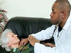 Find-Best-Videos.com presents: Horny granny patient seduces a black doctor