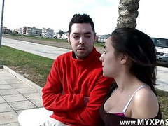 Find-Best-Videos.com presents: Young latine girl gets fucked while her boyfriend's watching