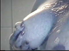 Find-Best-Videos.com presents: Freckled redhead milf plays with her nipples in bath