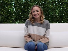 Find-Best-Videos.com presents: Hot blonde chick ashley can't let go of his big black dick