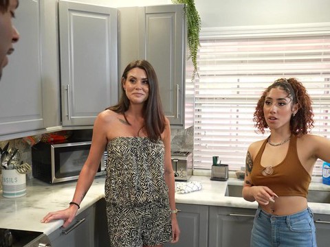 Find-Best-Videos.com presents: Ffm threesome with cock hungry kira perez abby somers. hd video