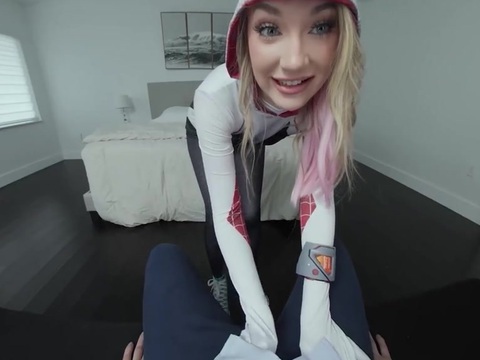Find-Best-Videos.com presents: Daisy lavoy as spider gwen stacy has been missing you