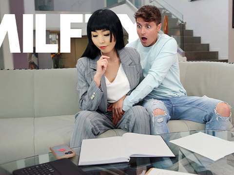 Find-Best-Videos.com presents: My remorseful stepmom lets me touch her muff because she forgot about my birthday - mylf