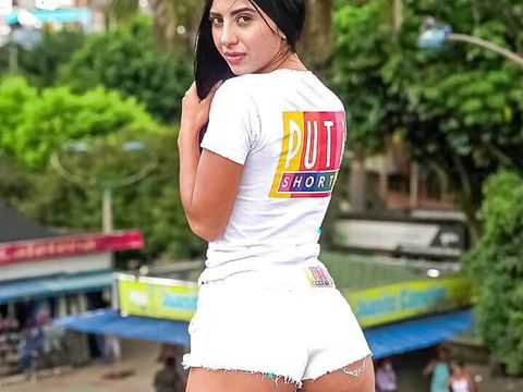 Find-Best-Videos.com presents: Puti shorts - hot amateur latina mami sits on my huge dick cfnm