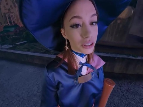 Find-Best-Videos.com presents: Laya rae as akko knows some naughty spells