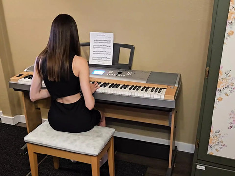 Find-Best-Videos.com presents: Techer fucked a piano student