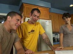 Find-Best-Videos.com presents: Horny mother fucked on kitchen table