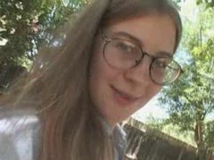 Find-Best-Videos.com presents: Really nerdy girl taking big black cock