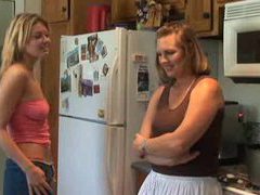 Find-Best-Videos.com presents: Young lesbian convinces a milf to have sex
