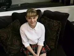 Find-Best-Videos.com presents: Adorable schoolgirl gives head before sex