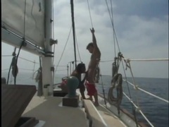 Find-Best-Videos.com presents: Interracial on a boat with a beautiful black girl