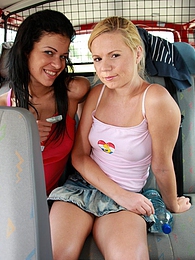 Find-Best-Videos.com presents: Naughty young Ellis and her hot friend share a hard cock