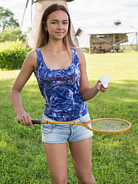 Find-Best-Videos.com presents: This hot busty babe shows every inch of her perfect body in the park with a great smile