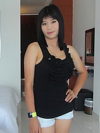 Find-Best-Videos.com presents: Stunning Thai babe with big puffy tits gets a creampie surprise