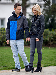 Find-Best-Videos.com presents: Horny blonde babe Zazie Skymm gets fucked raw after a great first date
