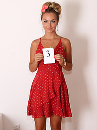 Find-Best-Videos.com presents: Brilliant czech cutie Victoria Puppy removes all clothes during a solo shoot