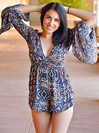 Find-Best-Videos.com presents: Sultry women Saraya and her girlfriend caressing each other outside